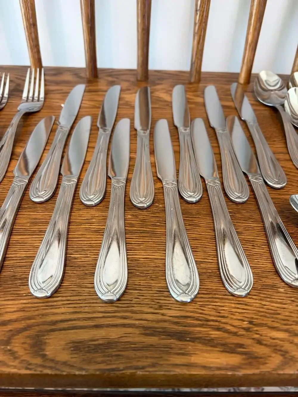 Hampton Silversmiths Stainless Flatware Set